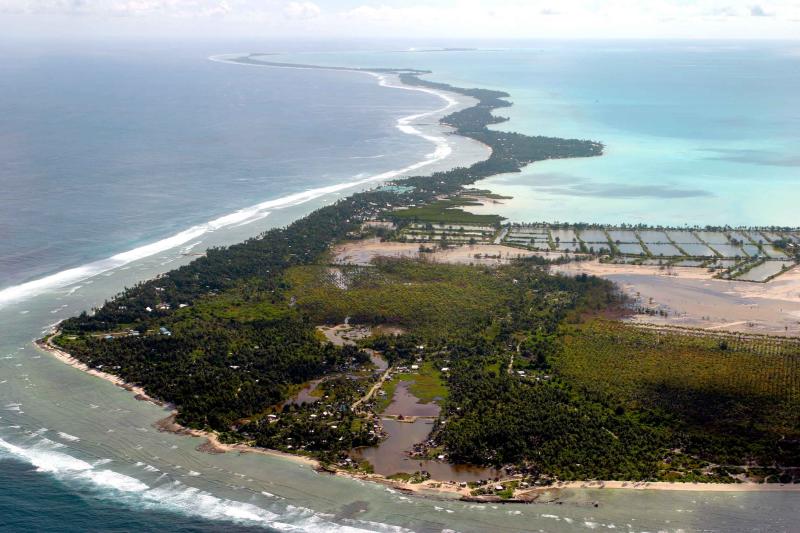 Tarawa Island Coastal View