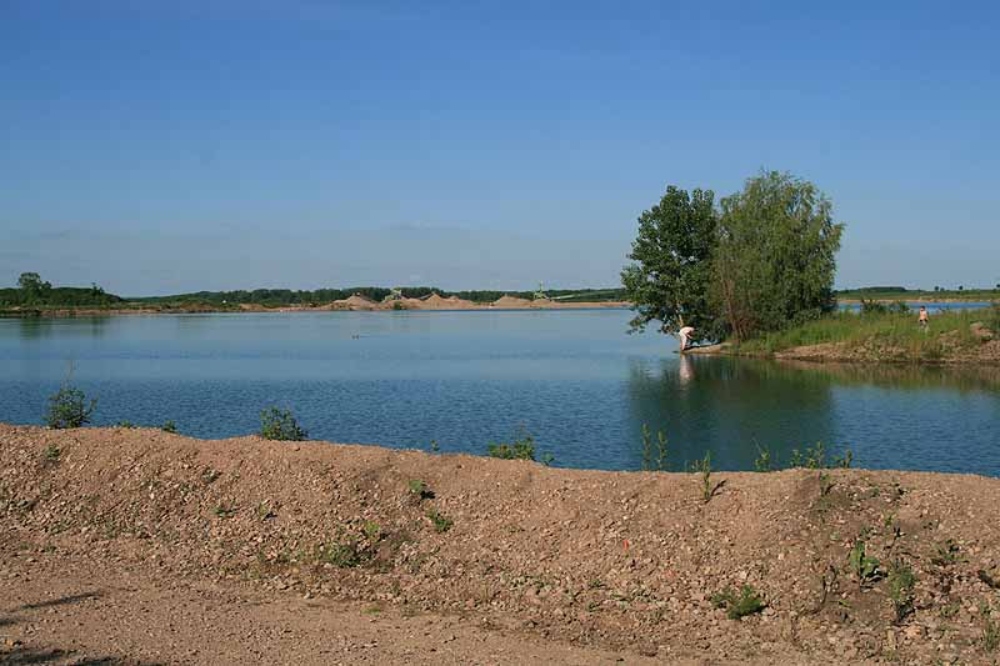 Klingesee - Eine Seenlandschaft In Stotternheim Bei Erfurt In Thüringen