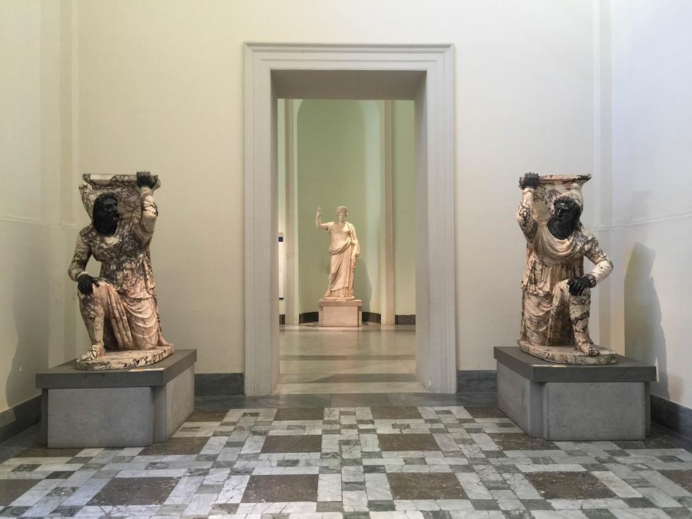 Artifacts at The National Archaeological Museum Of Naples