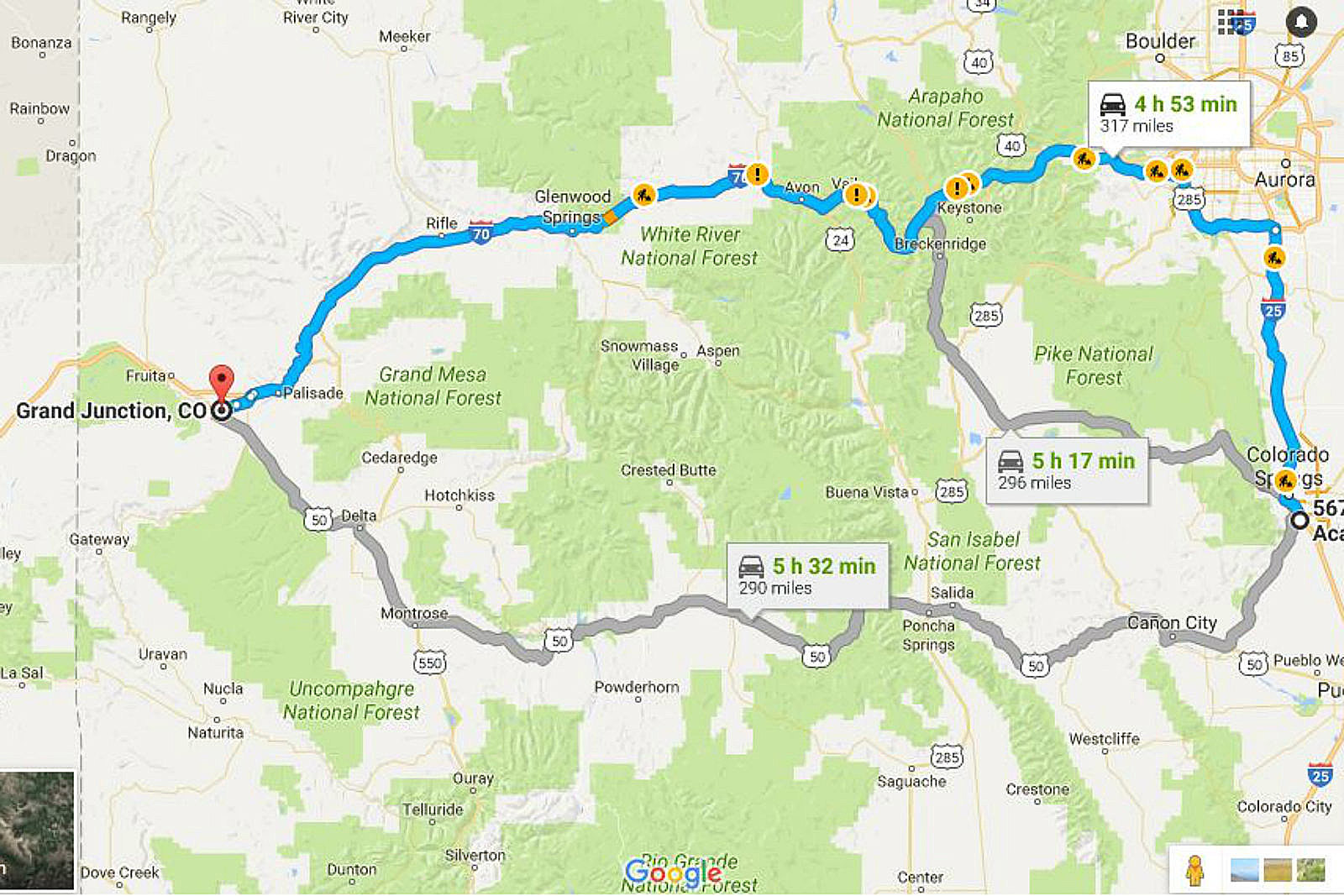 Miles To Grand Junction Colorado - Navigating Your Journey To The Gateway Of The Rockies