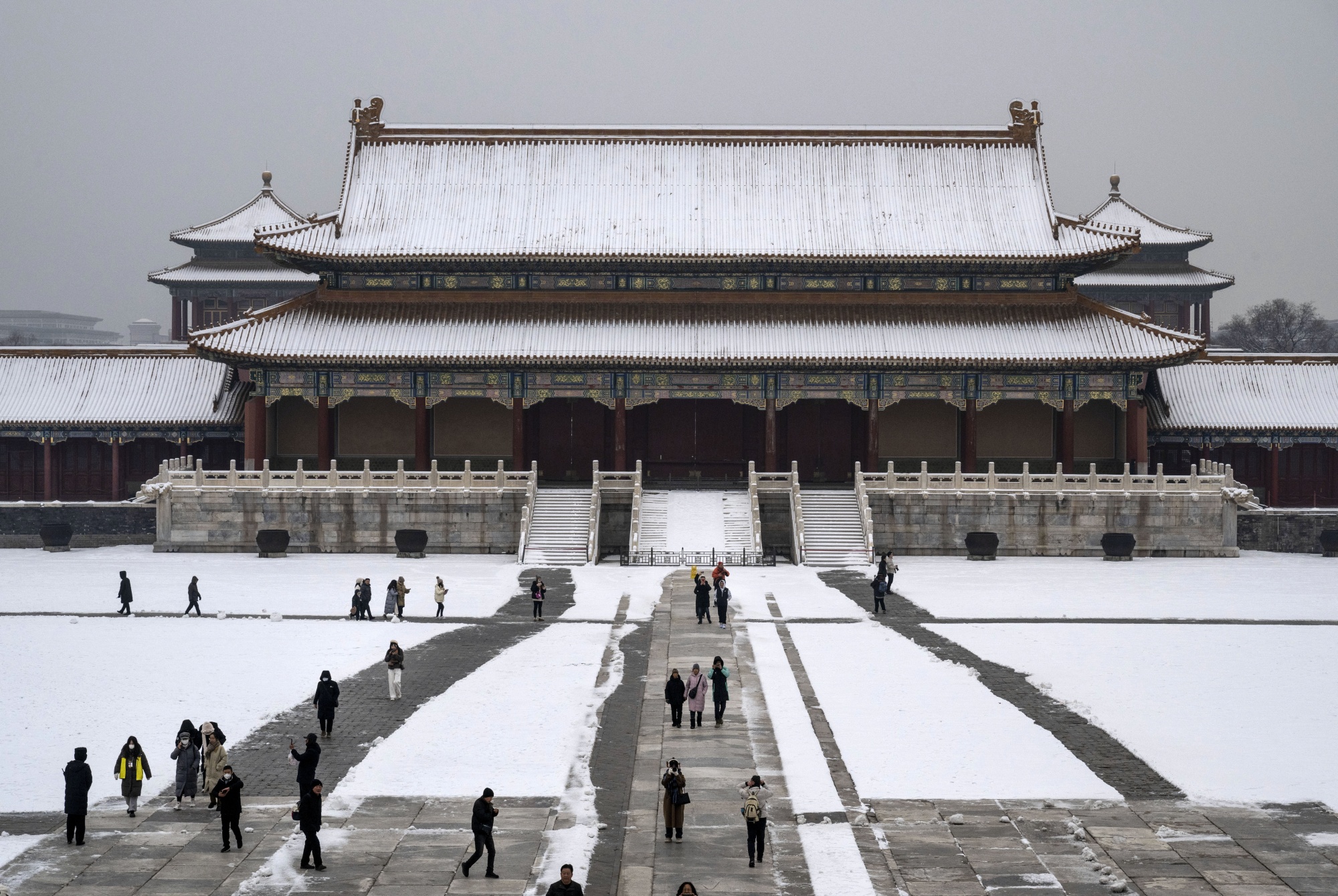 The Forbidden City in Beijing on Dec. 12